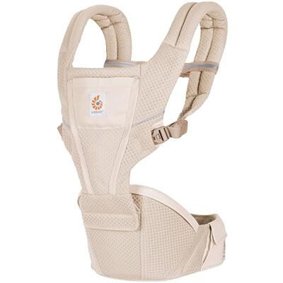 Ergobaby Alta Hip Seat babydrager met babyheupzitje voor baby's en peuters vanaf 4 maanden (5,5 kg 20,4 kg), heupdrager, heupdrager met SoftFlex Mesh Ergobaby Alta Hip Seat babydrager met babyheupzitje voor baby's en peuters vanaf 4 maanden (5,5 kg 20,4 kg), heupdrager, heupdrager met SoftFlex Mesh