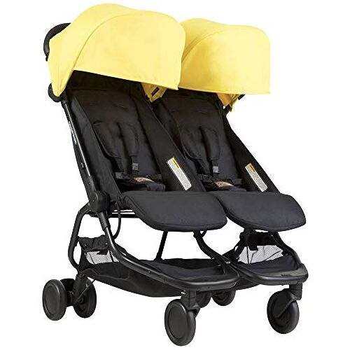 mountain buggy Nano DUO V1 tweelingen, broers en zussen cyber geel