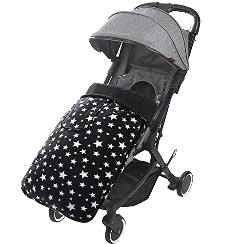 iNelihoo Universele kinderwagen kinderwagen voetenzak winddicht kinderwagen slaapzak gezellige tenen fleece gevoerd universele fitting voor pasgeboren kinderwagens kinderwagens buggy