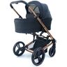 Pixini Kinderwagen 2-in-1 Cariba goud/zwart