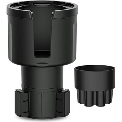 Swigzy Auto Bekerhouder Expander Adapter (Long Base Versie) Past Hydro Flask, Yeti, Nalgene, Large 32/40 oz. Flessen & Grote Dranken Swigzy Auto Bekerhouder Expander Adapter (Long Base Versie) Past Hydro Flask, Yeti, Nalgene, Large 32/40 oz. Flessen & Grote Dranken