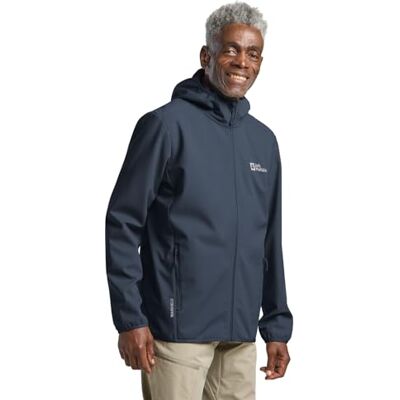 Jack Wolfskin Heren Bornberg Hoody M Softshelljas Jack Wolfskin Heren Bornberg Hoody M Softshelljas