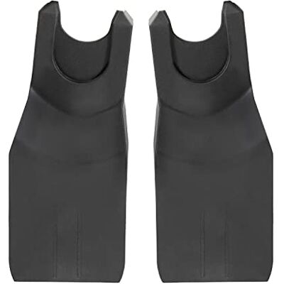 Hauck 37586 universele adapters voor kinderwagen Move so Simply en babyzitje van andere producenten, 1 paar, zwart Hauck 37586 universele adapters voor kinderwagen Move so Simply en babyzitje van andere producenten, 1 paar, zwart