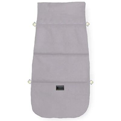 ROLLERSY Babyschaal warme deken bevestigd aan het zitkussen, kleur: BABY GREY ROLLERSY Babyschaal warme deken bevestigd aan het zitkussen, kleur: BABY GREY
