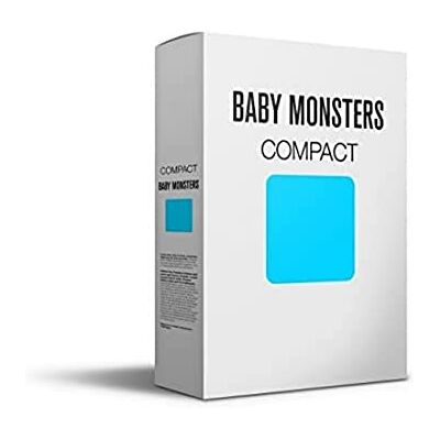 Baby Monsters Compact – matras voor kinderwagen blauw Baby Monsters Compact – matras voor kinderwagen blauw