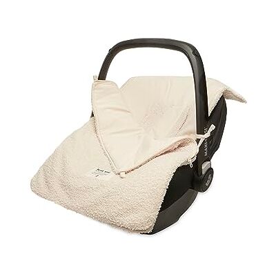 Jollein Voetenzak Boucle Naturel Teddy Voor Baby Autostoeltje Groep 0+ en Kinderwagen Voor 3-Punts en 5-Punts Gordel Crème Jollein Voetenzak Boucle Naturel Teddy Voor Baby Autostoeltje Groep 0+ en Kinderwagen Voor 3-Punts en 5-Punts Gordel Crème