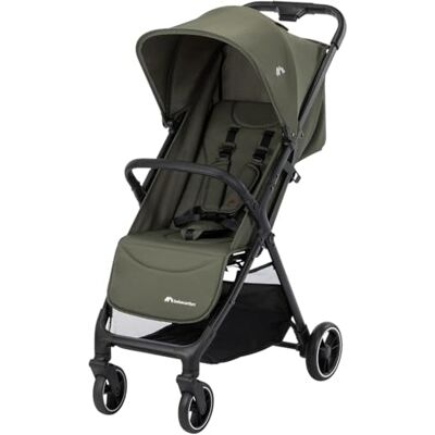 Bebeconfort Azur, Compacte Kinderwagen, 0-3 jaar (15 kg), Lichtgewicht Kinderwagen, Automatisch Inklappen met één Hand, Naadloos Verstelbaar Naar Vlakke Ligstand, Grote Mand, Mineral Green Bebeconfort Azur, Compacte Kinderwagen, 0-3 jaar (15 kg), Lichtgewicht Kinderwagen, Automatisch Inklappen met één Hand, Naadloos Verstelbaar Naar Vlakke Ligstand, Grote Mand, Mineral Green