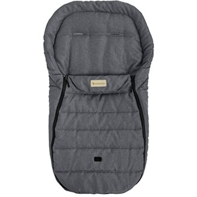 AltaBeBe (AL2450L-33 overgangsvoetenzak, zomervoetenzak, Lifeline voor alle gangbare kinderwagens, buggy's en joggers, kleur: lichtgrijs melange AltaBeBe (AL2450L-33 overgangsvoetenzak, zomervoetenzak, Lifeline voor alle gangbare kinderwagens, buggy's en joggers, kleur: lichtgrijs melange