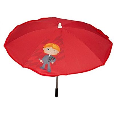 Happy Way Piloto Rode Parasol - Zonnescherm voor Kinderwagen Happy Way Piloto Rode Parasol - Zonnescherm voor Kinderwagen