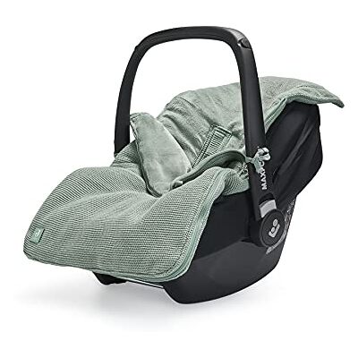 Jollein 025-811-65371 Gebreide voetenzak voor babyzitje stonegreen 82 x 42 cm Jollein 025-811-65371 Gebreide voetenzak voor babyzitje stonegreen 82 x 42 cm