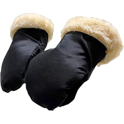 Kaiser Stroller Mitt 6575825, lamsvacht kinderwagenhandschoenen Kaiser Stroller Mitt 6575825, lamsvacht kinderwagenhandschoenen