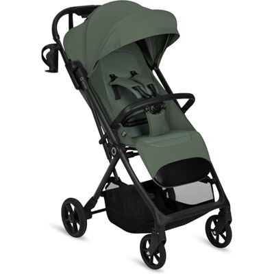 Lionelo Tansi Kinderwagen vanaf 6 maanden tot 22 kg – Auto-Folding, Eénhandig Inklapbaar, Gravel Wielen met Vering, XXL Zonnekap UPF50+, Ademende Stoffen, Inclusief Muggennet en Bekerhouder, Groen Lionelo Tansi Kinderwagen vanaf 6 maanden tot 22 kg – Auto-Folding, Eénhandig Inklapbaar, Gravel Wielen met Vering, XXL Zonnekap UPF50+, Ademende Stoffen, Inclusief Muggennet en Bekerhouder, Groen