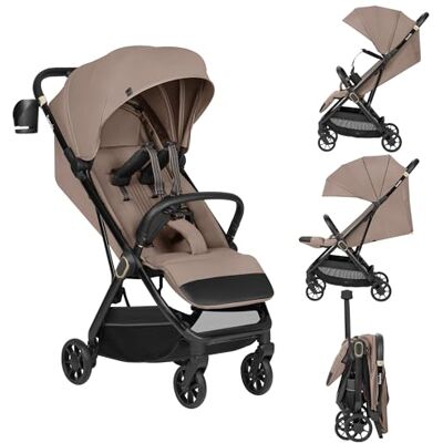 Lionelo Bess Kinderwagen (6‑48 maanden) tot 22 kg, Eénhandig Inklapbaar Compact, Ligfunctie, Buggy met 360° PU Wielen en Vering, UPF50+ Zonnekap, Lichtgewicht met Draagtas Lionelo Bess Kinderwagen (6‑48 maanden) tot 22 kg, Eénhandig Inklapbaar Compact, Ligfunctie, Buggy met 360° PU Wielen en Vering, UPF50+ Zonnekap, Lichtgewicht met Draagtas