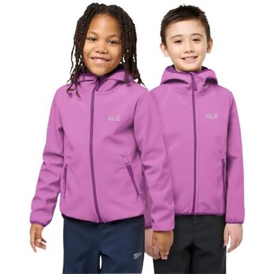 Jack Wolfskin Fourwinds Softshelljas voor kinderen, uniseks Jack Wolfskin Fourwinds Softshelljas voor kinderen, uniseks