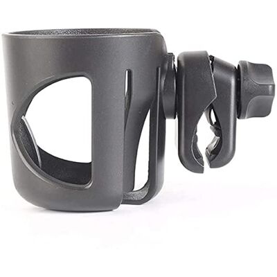 My Buggy Buddy Beker- of flessenhouder voor kinderwagen/kinderwagen/kinderwagen/rolstoel, rubberen inzetstukken zorgen voor geen beschadiging, universele pasvorm, lichtgewicht, zwart My Buggy Buddy Beker- of flessenhouder voor kinderwagen/kinderwagen/kinderwagen/rolstoel, rubberen inzetstukken zorgen voor geen beschadiging, universele pasvorm, lichtgewicht, zwart