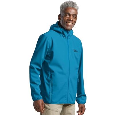 Jack Wolfskin Heren Bornberg Hoody M Softshelljas Jack Wolfskin Heren Bornberg Hoody M Softshelljas