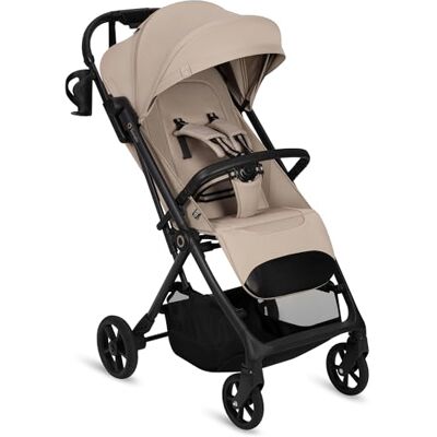 Lionelo Tansi Kinderwagen vanaf 6 maanden tot 22 kg – Auto-Folding, Eénhandig Inklapbaar, Gravel Wielen met Vering, XXL Zonnekap UPF50+, Ademende Stoffen, Inclusief Muggennet en Bekerhouder, Beige Lionelo Tansi Kinderwagen vanaf 6 maanden tot 22 kg – Auto-Folding, Eénhandig Inklapbaar, Gravel Wielen met Vering, XXL Zonnekap UPF50+, Ademende Stoffen, Inclusief Muggennet en Bekerhouder, Beige