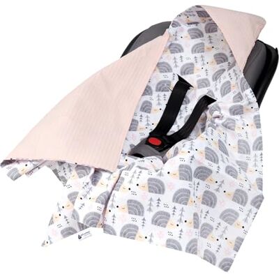 Medi Partners Inbakerdeken 100% Katoen Waffle 85x85cm knuffeldeken voor kinderwagen babyzitje universele babydeken dubbelzijdig buggy autostoel Medi Partners Inbakerdeken 100% Katoen Waffle 85x85cm knuffeldeken voor kinderwagen babyzitje universele babydeken dubbelzijdig buggy autostoel