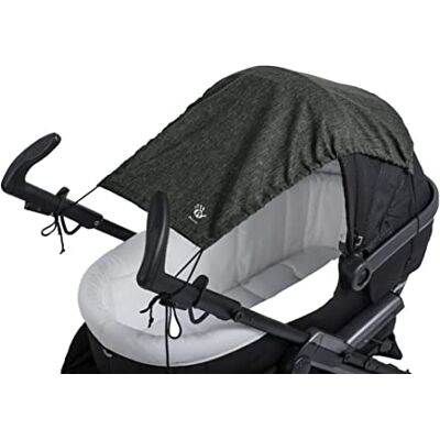 AltaBeBe AL7011-30 Luifel Lifeline met UV-bescherming voor kinderwagen/buggy's, donkergrijs AltaBeBe AL7011-30 Luifel Lifeline met UV-bescherming voor kinderwagen/buggy's, donkergrijs