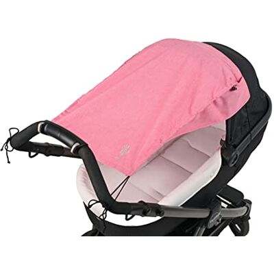 AltaBeBe Luifel Lifeline met zijbescherming voor kinderwagen/buggy's, roze AltaBeBe Luifel Lifeline met zijbescherming voor kinderwagen/buggy's, roze