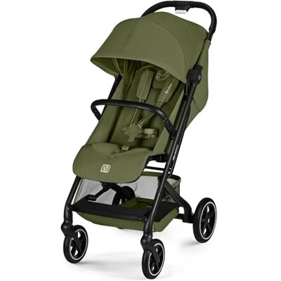 Cybex Gold BEEZY Kinderwagen Met Ergonomische Ligstand, Vanaf De Geboorte Tot Ca. 4 Jaar (Max. 22 Kg), Compact Opvouwbaar, Gordelsysteem Met Één Hand Te Bedienen, Moss Green Cybex Gold BEEZY Kinderwagen Met Ergonomische Ligstand, Vanaf De Geboorte Tot Ca. 4 Jaar (Max. 22 Kg), Compact Opvouwbaar, Gordelsysteem Met Één Hand Te Bedienen, Moss Green