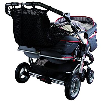 sunnybaby 850120519 Boodschappennet voor kinderwagen met inkijkbescherming, zwart sunnybaby 850120519 Boodschappennet voor kinderwagen met inkijkbescherming, zwart