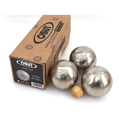 Obut 3 Leisure boules Inox LISSE