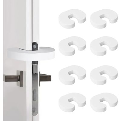 Romon Klembescherming voor deuren, EVA-schuim, 8 stuks, wit Deurstopper van schuimrubber, vingerbescherming voor baby's, EVA-schuim, kinderbeveiliging, huisdieren beschermen Romon Klembescherming voor deuren, EVA-schuim, 8 stuks, wit Deurstopper van schuimrubber, vingerbescherming voor baby's, EVA-schuim, kinderbeveiliging, huisdieren beschermen