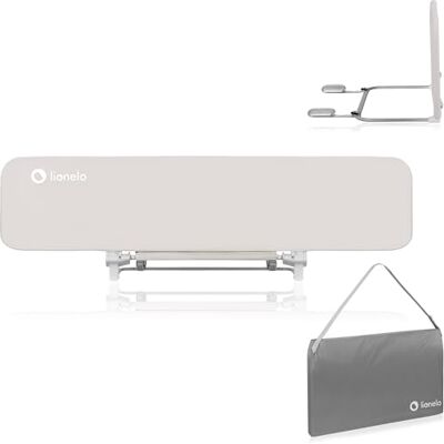 Lionelo Lora XL Bedhekje 150x45 cm – Opvouwbaar Veiligheidsrek met StandSafe Blokkade & SecureBelt Riemen – Bed Rail Zonder Boren – Draagbaar met Reistas – voor Baby’s, Peuters & Kinderen – Beige Lionelo Lora XL Bedhekje 150x45 cm – Opvouwbaar Veiligheidsrek met StandSafe Blokkade & SecureBelt Riemen – Bed Rail Zonder Boren – Draagbaar met Reistas – voor Baby’s, Peuters & Kinderen – Beige