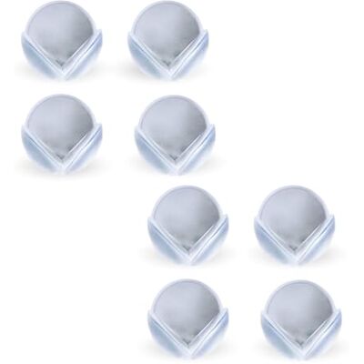 PARENCE .- Set van 8 hoekbeschermers Kinderveiligheid Tafelhoeken 8 stuks (rond) PARENCE .- Set van 8 hoekbeschermers Kinderveiligheid Tafelhoeken 8 stuks (rond)