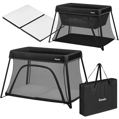 Lionelo Alice 3-in-1 Babybed Reisbedje Box (0-26 mnd), Lichtgewicht 5,5 kg Lionelo Alice 3-in-1 Babybed Reisbedje Box (0-26 mnd), Lichtgewicht 5,5 kg