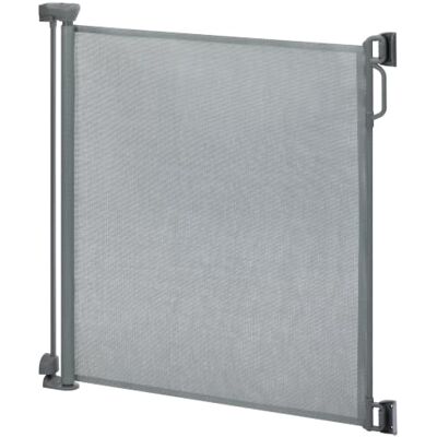 Safety 1st Uitschuifbaar Traphekje, Babyhekje 140 cm, Light Grey Safety 1st Uitschuifbaar Traphekje, Babyhekje 140 cm, Light Grey