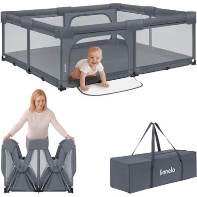 Lionelo Florence Easy Fold Babybox XL 180×200 cm (0-48 Maanden) Opvouwbaar Lionelo Florence Easy Fold Babybox XL 180×200 cm (0-48 Maanden) Opvouwbaar