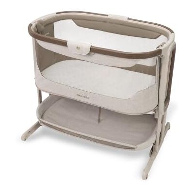 Maxi-Cosi Maxi Cosi Iora Select Aanschuifbedje, 0-6 maanden (9 kg), In één stap Opvouwbare Baby Co-sleeper Schommel, 3 cm CloudCore Matras, 5 Hoogte Niveaus, 4 Soepele Wielen, Easy Slide, Elegance Truffle Maxi-Cosi Maxi Cosi Iora Select Aanschuifbedje, 0-6 maanden (9 kg), In één stap Opvouwbare Baby Co-sleeper Schommel, 3 cm CloudCore Matras, 5 Hoogte Niveaus, 4 Soepele Wielen, Easy Slide, Elegance Truffle