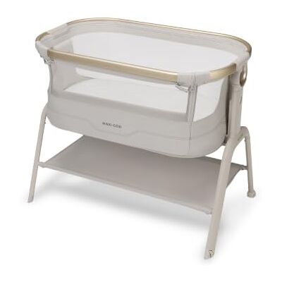 Maxi-Cosi Maxi Cosi Iora² Aanschuifbedje, 0-6 maanden (9 kg), Opvouwbaar & Lichtgewicht Baby Co-sleeper, 5 cm CloudCore Matras, 5 Hoogte Niveaus, 2 Soepel Rollende Wielen, Easy Slide, Elegance Beige Maxi-Cosi Maxi Cosi Iora² Aanschuifbedje, 0-6 maanden (9 kg), Opvouwbaar & Lichtgewicht Baby Co-sleeper, 5 cm CloudCore Matras, 5 Hoogte Niveaus, 2 Soepel Rollende Wielen, Easy Slide, Elegance Beige