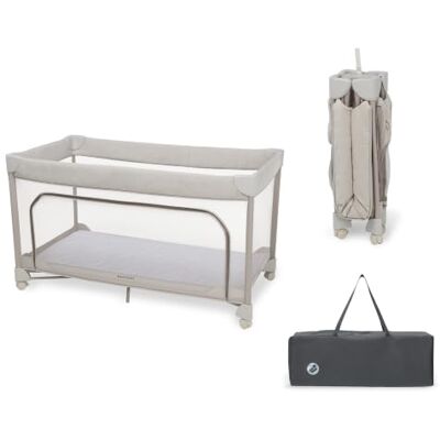 Maxi-Cosi Merlin, 2-in-1 Baby Reisbedje & Speelruimte, 0-4 jaar, Tot 18 kg, Campingbedje Baby, Opvouwbaar in 1 Seconde, 120x60 cm CloudCore Matras, Zijingang Venster, 4 Wielen, Elegance Beige Maxi-Cosi Merlin, 2-in-1 Baby Reisbedje & Speelruimte, 0-4 jaar, Tot 18 kg, Campingbedje Baby, Opvouwbaar in 1 Seconde, 120x60 cm CloudCore Matras, Zijingang Venster, 4 Wielen, Elegance Beige