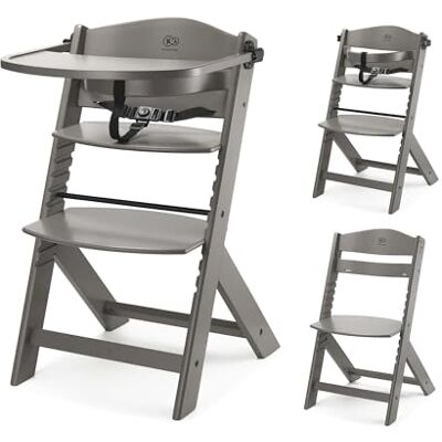 kk Kinderkraft Kinderkraft ENOCK Kinderstoel van hout, met kussen, lage babystoel, afneembare beschermbeugel en riem, verstelbare rugleuning, vanaf 6 maanden tot 10 jaar, geheel bruin kk Kinderkraft Kinderkraft ENOCK Kinderstoel van hout, met kussen, lage babystoel, afneembare beschermbeugel en riem, verstelbare rugleuning, vanaf 6 maanden tot 10 jaar, geheel bruin