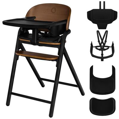 Lionelo Celia 3-in-1 Houten Kinderstoel, (6 Maanden-110 kg) Meegroeistoel Verstelbare Hoogte & Voetsteun, 5-Punts Gordel, Afneembaar Dienblad, Eenvoudig Schoon te Maken Lionelo Celia 3-in-1 Houten Kinderstoel, (6 Maanden-110 kg) Meegroeistoel Verstelbare Hoogte & Voetsteun, 5-Punts Gordel, Afneembaar Dienblad, Eenvoudig Schoon te Maken