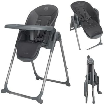 Maxi-Cosi Ava2 Baby Kinderstoel, 0-3 jaar (tot 15 kg), Compacte & Opvouwbare Kinderstoel, Lichtgewicht (9,45 kg), 5 Lig- & 6 Hoogteposities, Verwijderbare Tray, 2 Wielen, Elegance Graphite Maxi-Cosi Ava2 Baby Kinderstoel, 0-3 jaar (tot 15 kg), Compacte & Opvouwbare Kinderstoel, Lichtgewicht (9,45 kg), 5 Lig- & 6 Hoogteposities, Verwijderbare Tray, 2 Wielen, Elegance Graphite