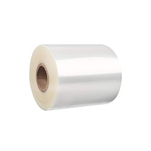 MHUI PE-Rekfolie Industriële Clear Pallet Stretch Wrap Vershoudfolie 25 Micron Dik Voor Het Verpakken En Beschermen Van Goederen Breedte 4-20 cm (2 Stuks),8cm 270g/pcs