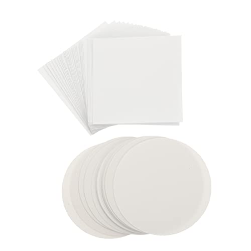 Yardwe 60 Stuks Zwembad Patch Vinyl Zwembadfolie Patch Schil En Plak Poolpleister Zwembadreparatie Zwembadfolie Patches Voor Bovengrondse Zwembaden Zelf- Voering Opblaasbaar Plastic