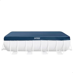 INTEX 28037 Zwembad Afdekzeil, 400cm x 200cm Rechthoekig Blauw INTEX 28037 Zwembad Afdekzeil, 400cm x 200cm Rechthoekig Blauw