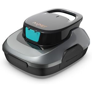 AIPER Zwembadrobot, draadloze zwembadstofzuiger met accu, 90 minuten reinigingstijd, automatische reiniging met zelfinparkeerfunctie, compacte en lichte zwembadreiniger, ideaal voor bovengrondse AIPER Zwembadrobot, draadloze zwembadstofzuiger met accu, 90 minuten reinigingstijd, automatische reiniging met zelfinparkeerfunctie, compacte en lichte zwembadreiniger, ideaal voor bovengrondse