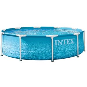 INTEX 28206ND 3.05m x 76cm Beachside Metal Frame Pool (Alleen zwembad) INTEX 28206ND 3.05m x 76cm Beachside Metal Frame Pool (Alleen zwembad)