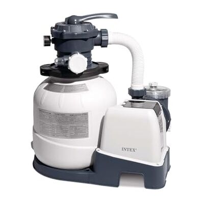 INTEX SX2100 Plus zandfilterpomp (220-240 Volt) 26656 (pompstroomsnelheid: 7,9 m³/HR) INTEX SX2100 Plus zandfilterpomp (220-240 Volt) 26656 (pompstroomsnelheid: 7,9 m³/HR)