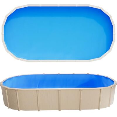 VEVOR Poolbinnenfolie, 3,75 x 7,32 m, zwembadfolie voor wandhoogte 120 cm, zwembadfolie van pvc, binnenhoes 0,4 mm dik, reservefolie UniBead, geschikt voor bovengrondse zwembaden met stalen wanden VEVOR Poolbinnenfolie, 3,75 x 7,32 m, zwembadfolie voor wandhoogte 120 cm, zwembadfolie van pvc, binnenhoes 0,4 mm dik, reservefolie UniBead, geschikt voor bovengrondse zwembaden met stalen wanden