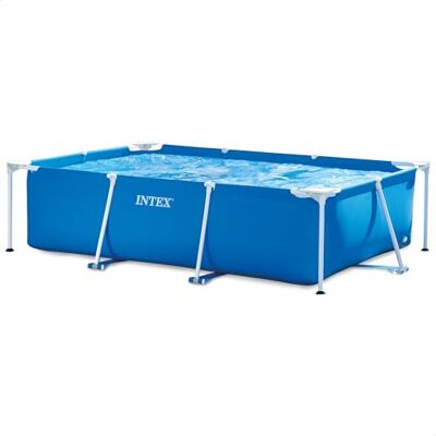 INTEX 28271NP Metal Frame Zwembad, 260 cm x 160 cm x 65cm Rechthoekig Blauw INTEX 28271NP Metal Frame Zwembad, 260 cm x 160 cm x 65cm Rechthoekig Blauw