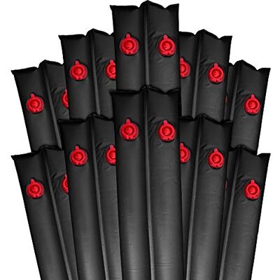 Pool Mate 1-3811-20-BLK-10 Extra Heavy-Duty 20 gauge 10 voet zwarte winter watertas voor zwembadafdekkingen, 10 stuks Pool Mate 1-3811-20-BLK-10 Extra Heavy-Duty 20 gauge 10 voet zwarte winter watertas voor zwembadafdekkingen, 10 stuks