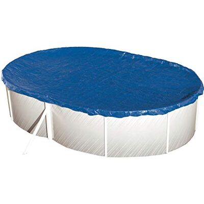 Steinbach Ovale Zwembadhoes 550x360cm - Blauw Steinbach Ovale Zwembadhoes 550x360cm - Blauw