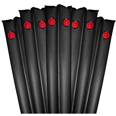 Pool Mate 1-3809-BLK-05 Heavy-Duty 16 Gauge 8-voet zwarte winter waterzak voor zwembadhoezen, 5-pack Pool Mate 1-3809-BLK-05 Heavy-Duty 16 Gauge 8-voet zwarte winter waterzak voor zwembadhoezen, 5-pack